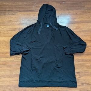 Old Navy | Oversized Live-In French Terry Tunic Hooded Sweatshirt | XXLT